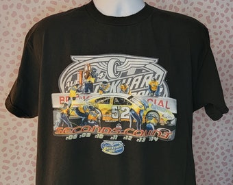 Vintage Brickyard 400 Tee, 2002 NASCAR Motor Speedway, Men's Size Large, From Our Vintage Recycle Wear Collection