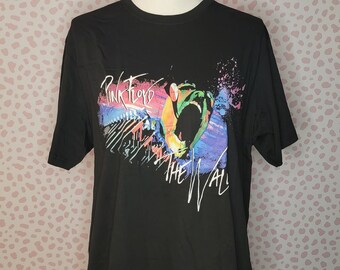 Pink Floyd The Wall Head Banga Vintage Style Band Tee, Men's Size, Softstyle Cotton