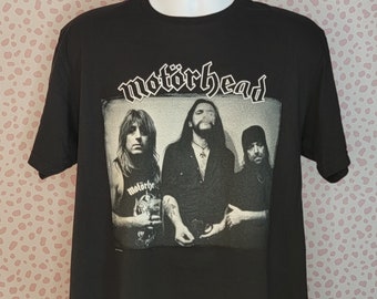 Motorhead Undercover Band Tee, Back Print, Gildan Softstyle Men's Size