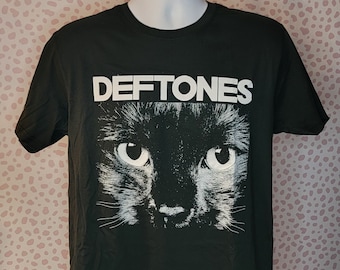 Deftones Sphynx Band Tee, Vintage Style Concert Tee, Men's Size High Quality Tee by Rock Off