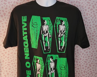Type O Negative Band Tee, Vintage Style High Quality Shirt, Men's Size
