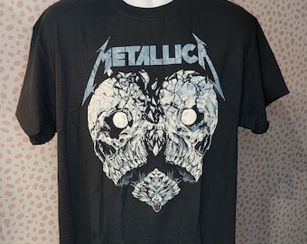 Metallica Heart Broken Vintage Style Concert Tee, Gildan Heavy Cotton Men's Size, High Quality T-Shirt by Rock Off
