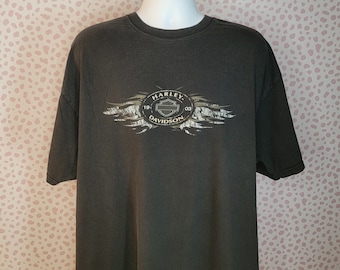 Vintage Harley Davidson T-Shirt, Harley Davidson of Ft. Myers, Florida USA, Men's Size 2X