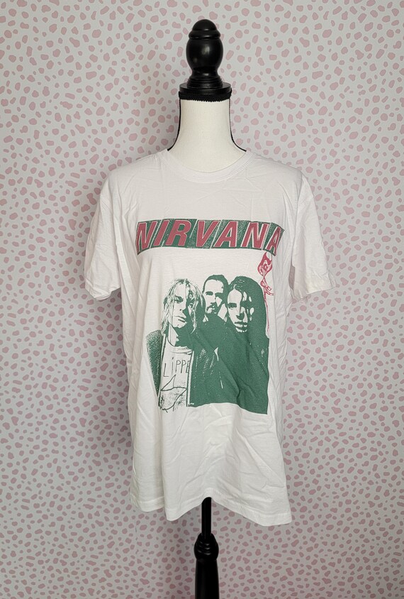 Kurt Cobain Nirvana As Per Worn Flipper White Tee Shirt M, Hobbies
