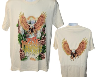 Zac Brown Band Country Music Band Tee, Back Print, Men's Size T-Shirt, High Quality by Rock Off
