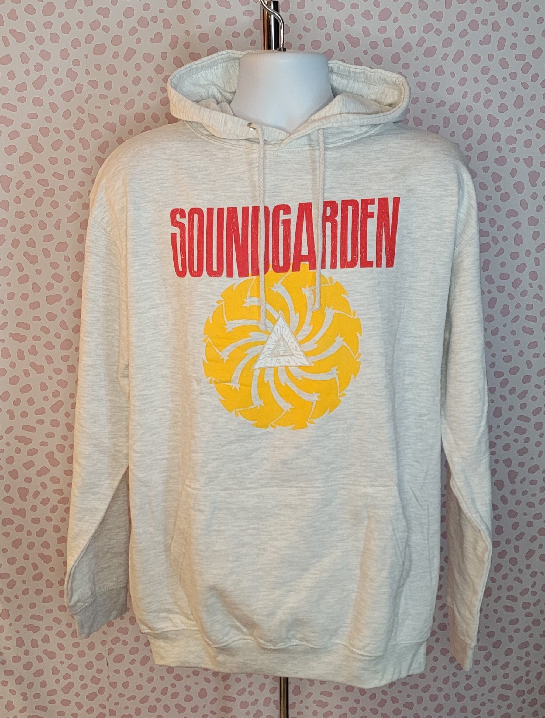 Soundgarden Badmotorfinger Hoodie Grey Super Soft Men s Size