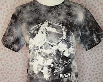 NASA Astronaut Tie Dye Tee in Men's Size Small