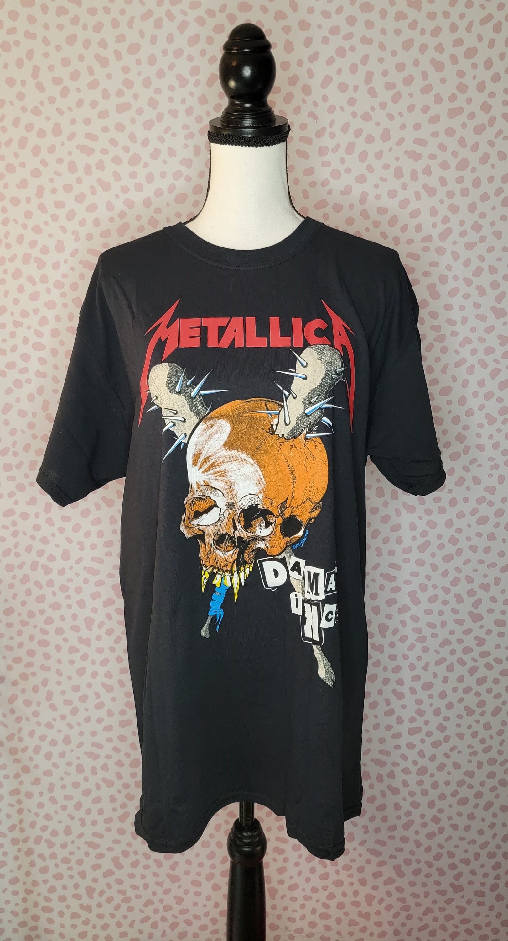 80s METALLICA Damage Inc.Tour Tシャツ XL