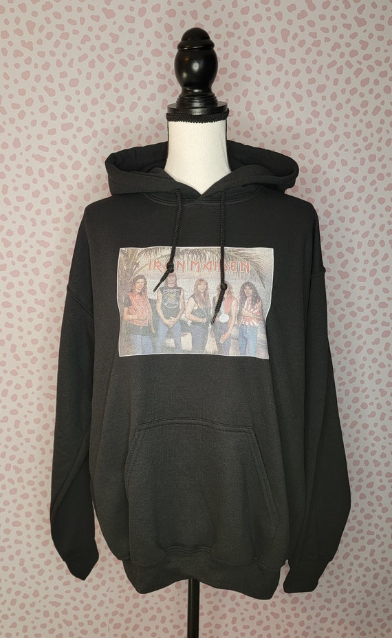 Iron maiden zipper hoodie sales