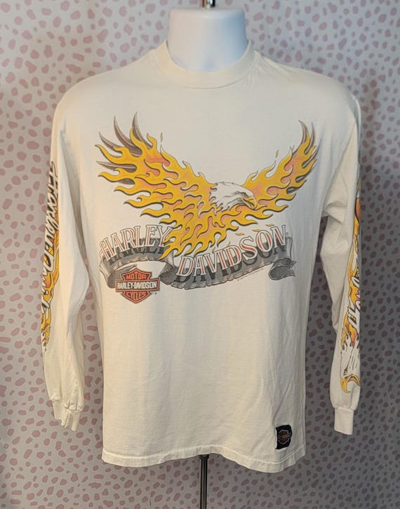 Vintage 90’s Harley Davidson long sleeves top main image 1