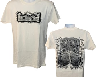 Tool Man Vintage Band Tee, Back Print and Print on Sleeve, Y2K, Men's Size Small