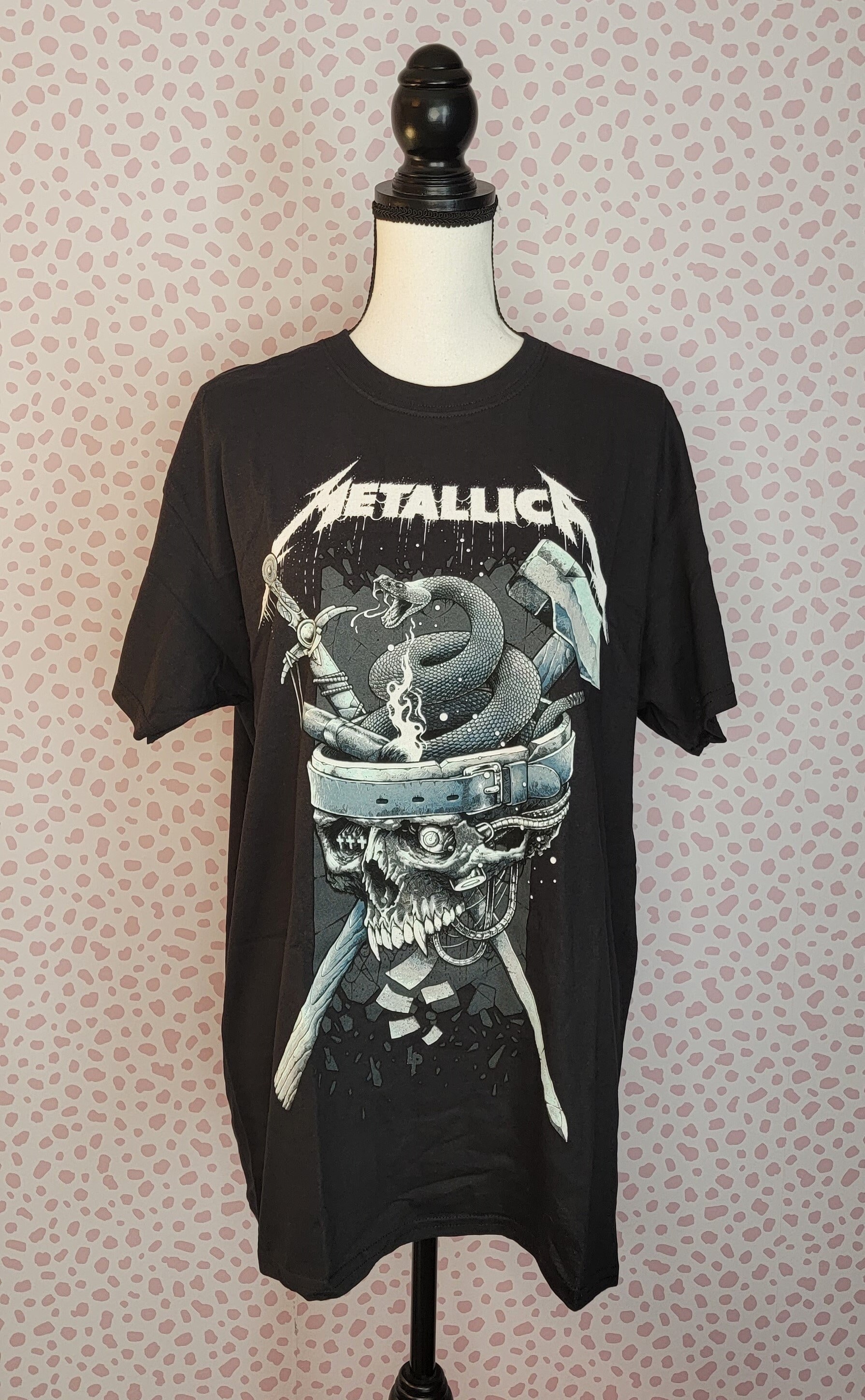 Metallica New York Rangers Logo Gildan Long Shirt