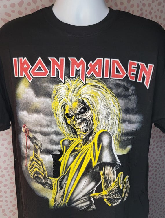 LA発 Iron Maiden アイアンメイデン 半袖 ヘビーウェイト T