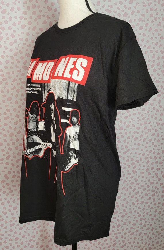 Ramones Vintage Style Band Tee, Ramones Barcelona… - image 3