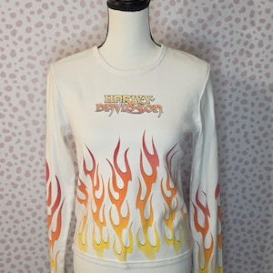 Harley Long Sleeve Flame - Etsy