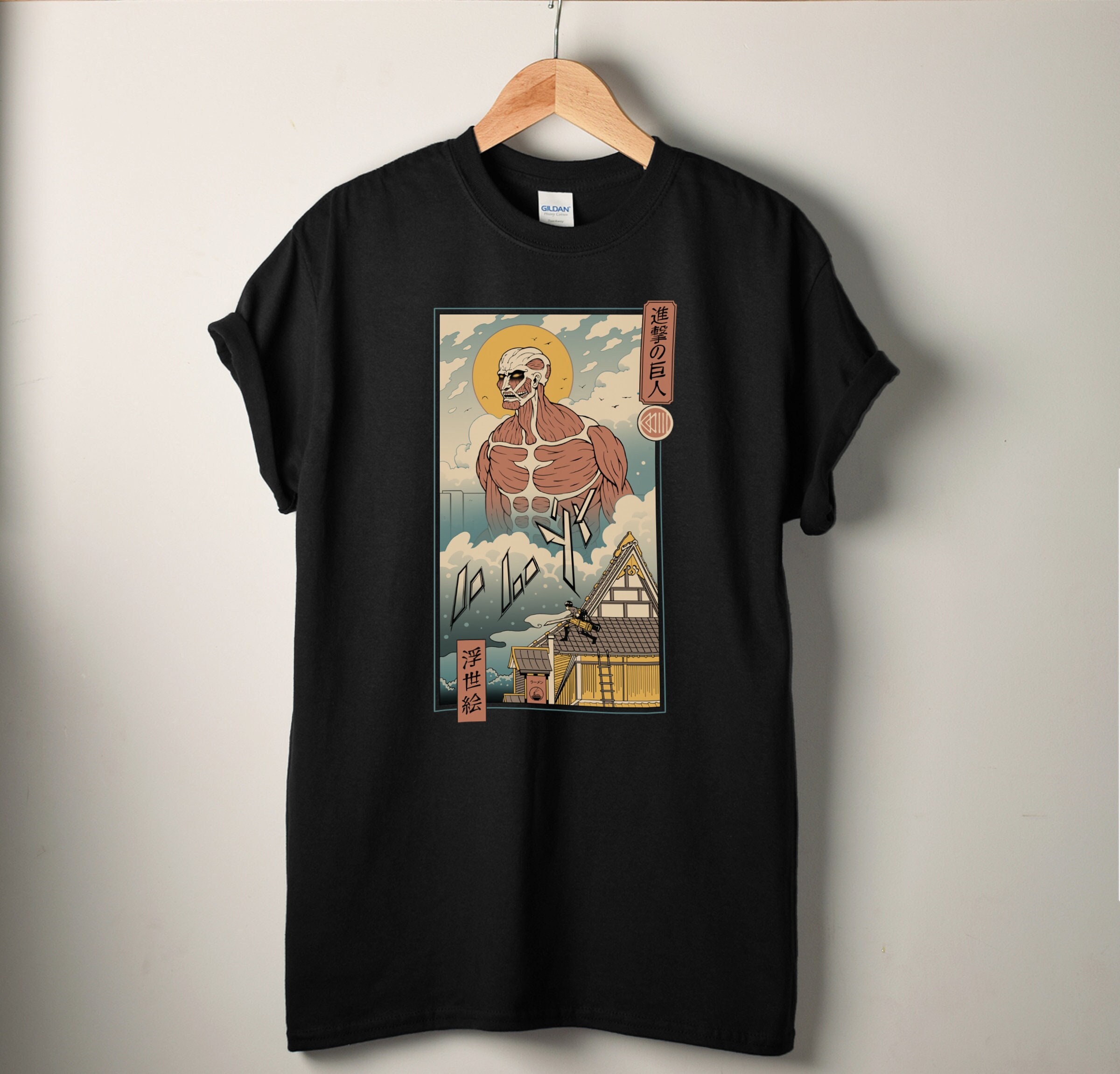 Discover Anime Titan AOT Eren Jaeger T-Shirt