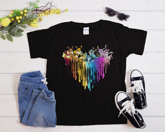 Eevee evolutions t shirt Clearance