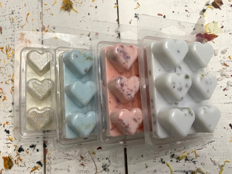 Wyndom Floral Heart Wax Melts Scented Wax Warmer Melt Soy image 0