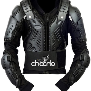 Moto Full Body Armor Protector Guard Shirt Veste avec protection dorsale pour enfants