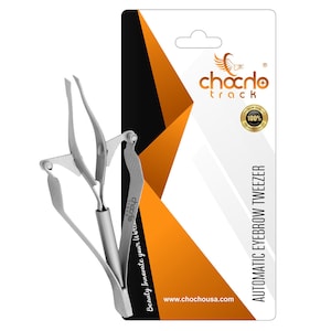 ChoCho Track Automatic Eyebrow Tweezer Hair Removal Auto Tweezers Tool Eyelash Ideal for Salon and Home Users