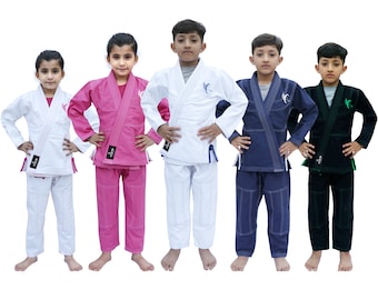 Chocho Kids Jiu-Jitsu BJJ Gi Brazilian Jiu Jitsu Suits Children IBJJF Kimono Grappling Uniforms Light Weight Suit