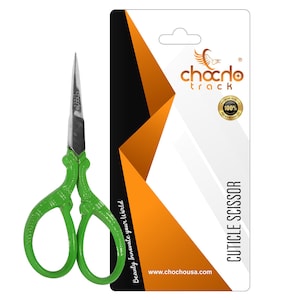 ChoCho Track Eyelashes Trimmer Scissors Facial Hair Grooming Scissors Nose Hair Beard Eyebrow
