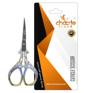 ChoCho Track Eyelashes Trimmer Scissors Facial Hair Grooming Scissors Nose Hair Beard Eyebrow Multi Color Scissor