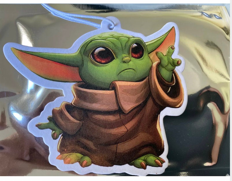 Jedi Master Baby Yoda Inspired Car Air Freshener