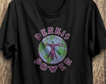 Perkis Power Heavyweights Movie T-Shirt Tony Perkis Inspired 90s Comedy Tee Camp Fitness Fan Apparel for Nostalgic Movie Lovers