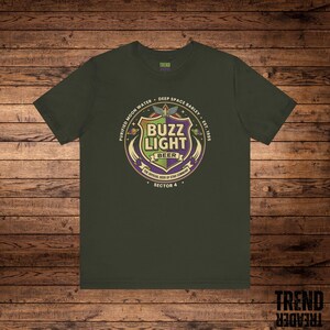 Buzz Light Beer Parody T-Shirt, Toy Story Inspired Disney Trip Tee, Funny Buzz Lightyear Beer Shirt, Star Command Adult Drinking Gift image 4