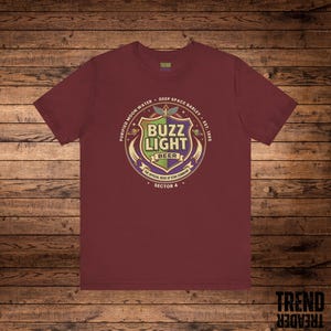 Buzz Light Beer Parody T-Shirt, Toy Story Inspired Disney Trip Tee, Funny Buzz Lightyear Beer Shirt, Star Command Adult Drinking Gift image 10