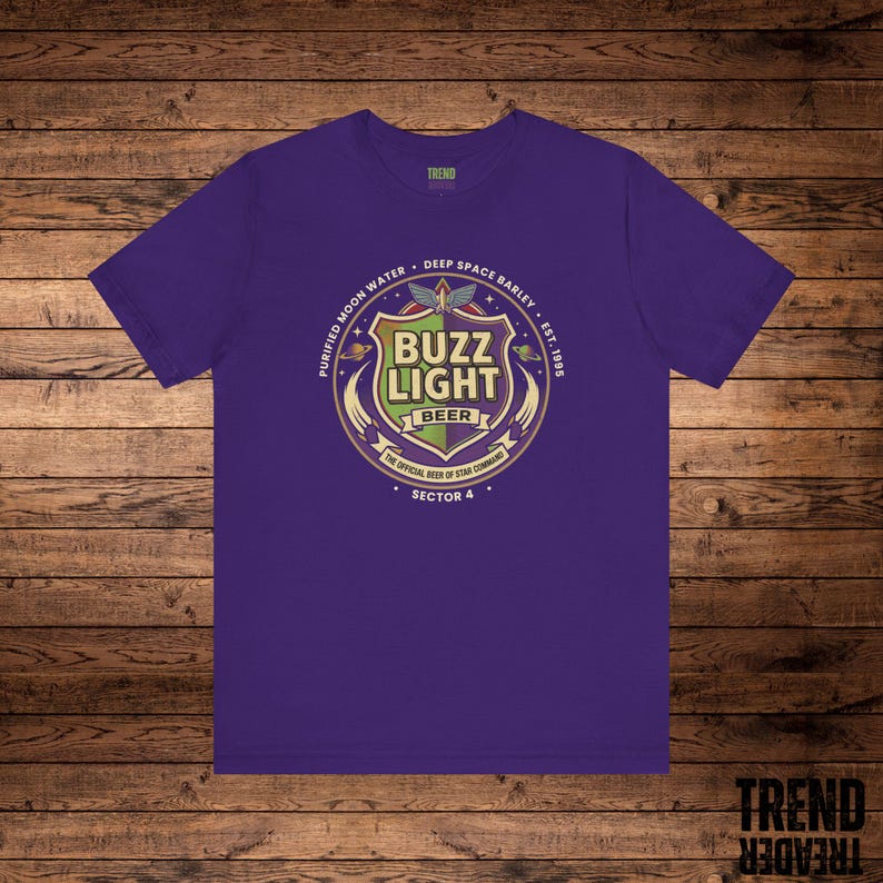 Buzz Light Beer Parody T-Shirt, Toy Story Inspired Disney Trip Tee, Funny Buzz Lightyear Beer Shirt, Star Command Adult Drinking Gift image 9