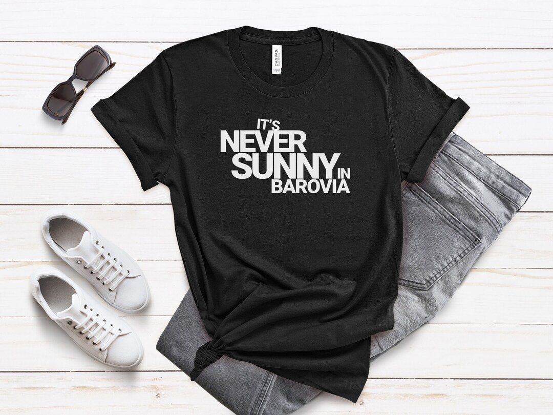 Curse of Strahd DND Shirt It's Never Sunny in Barovia