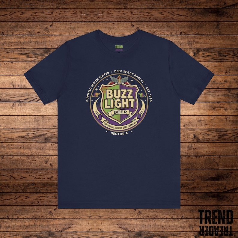 Buzz Light Beer Parody T-Shirt, Toy Story Inspired Disney Trip Tee, Funny Buzz Lightyear Beer Shirt, Star Command Adult Drinking Gift image 8