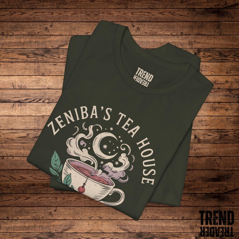 Zeniba's Tea House Shirt: Spirited Away Ghibli Inspired Unisex Tee image 3