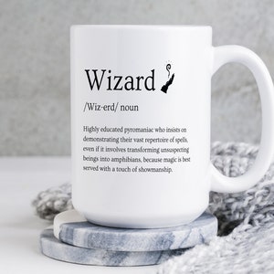 DnD Wizard Dungeons and Dragons Wizard Mug DnD Mug Dungeons and Dragons Gifts Wizard Gift DnD Player Gifts Dungeon Master Gift