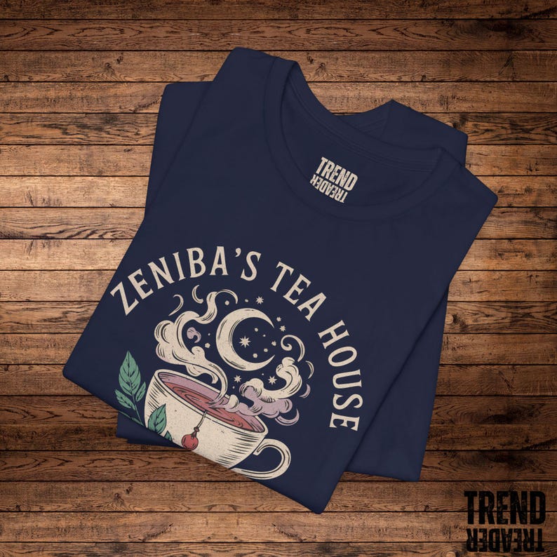 Zeniba's Tea House Shirt: Spirited Away Ghibli Inspired Unisex Tee image 6
