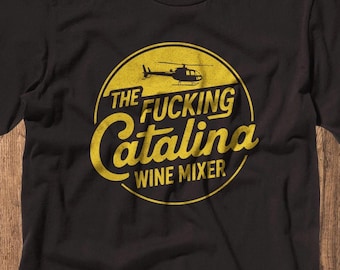 Maglietta Catalina Wine Mixer: divertente maglietta del film Fratellastri a 40 anni