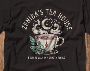 Zeniba's Tea House Shirt: Spirited Away Ghibli Inspired Unisex Tee