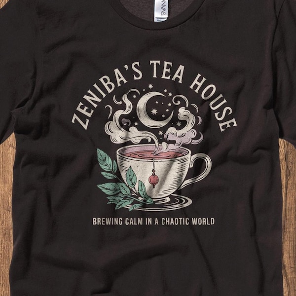 Maglietta Zeniba's Tea House: maglietta unisex ispirata a La città incantata Ghibli
