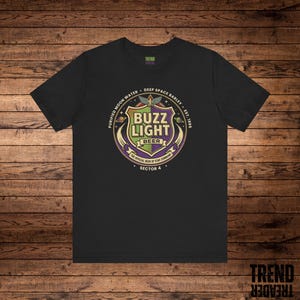 Buzz Light Beer Parody T-Shirt, Toy Story Inspired Disney Trip Tee, Funny Buzz Lightyear Beer Shirt, Star Command Adult Drinking Gift image 3