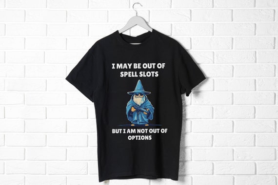 Dungeons & Dragons T-Shirt: Klassisches Fantasy-T-Shirt, Schwarz