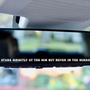 Anti-Hero Vinyl Sticker | Car Window/Rearview Mirror/Laptop Decal | Groovy Midnights Aesthetic