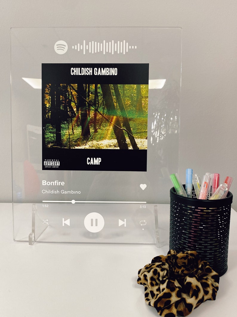 Custom Spotify Song Album Cover with Stands Spotify Custom