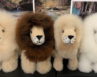 The Lions Kings made with 100%  alpaca .