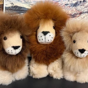 De Lion Kings zijn gemaakt van 100% alpaca. afbeelding 11
