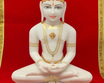 11 inches Jain Tirthankar Mahavir Bhagwan Mahaveer Swami Murti