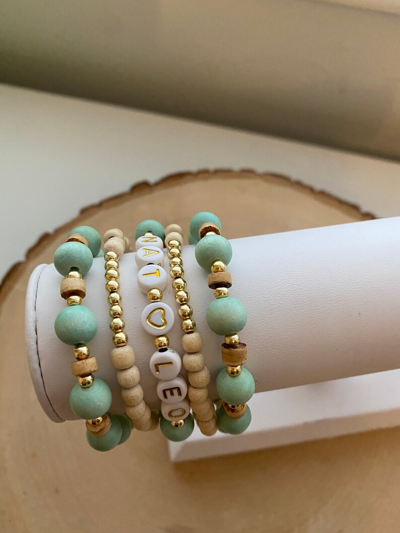 Calista Stack Bracelet Brown main image 0