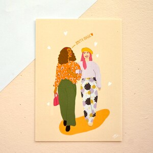 Carte postale illustrée « You're Magic » A6/Mini impression