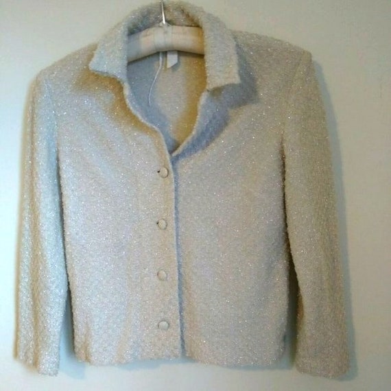 Vintage wool sweater Italian small - image 1